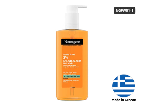 Neutrogena Clear and Defend Facial Wash 200ml in Sri Lanka